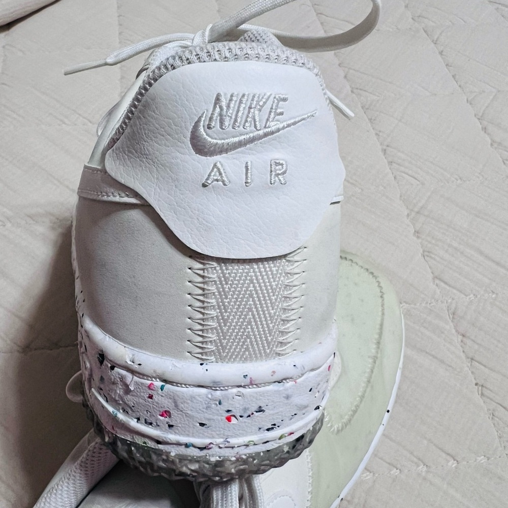 Nike Air Force 1 Crater Shoes Men's Sneakers Summit White - Picture 5 of 8